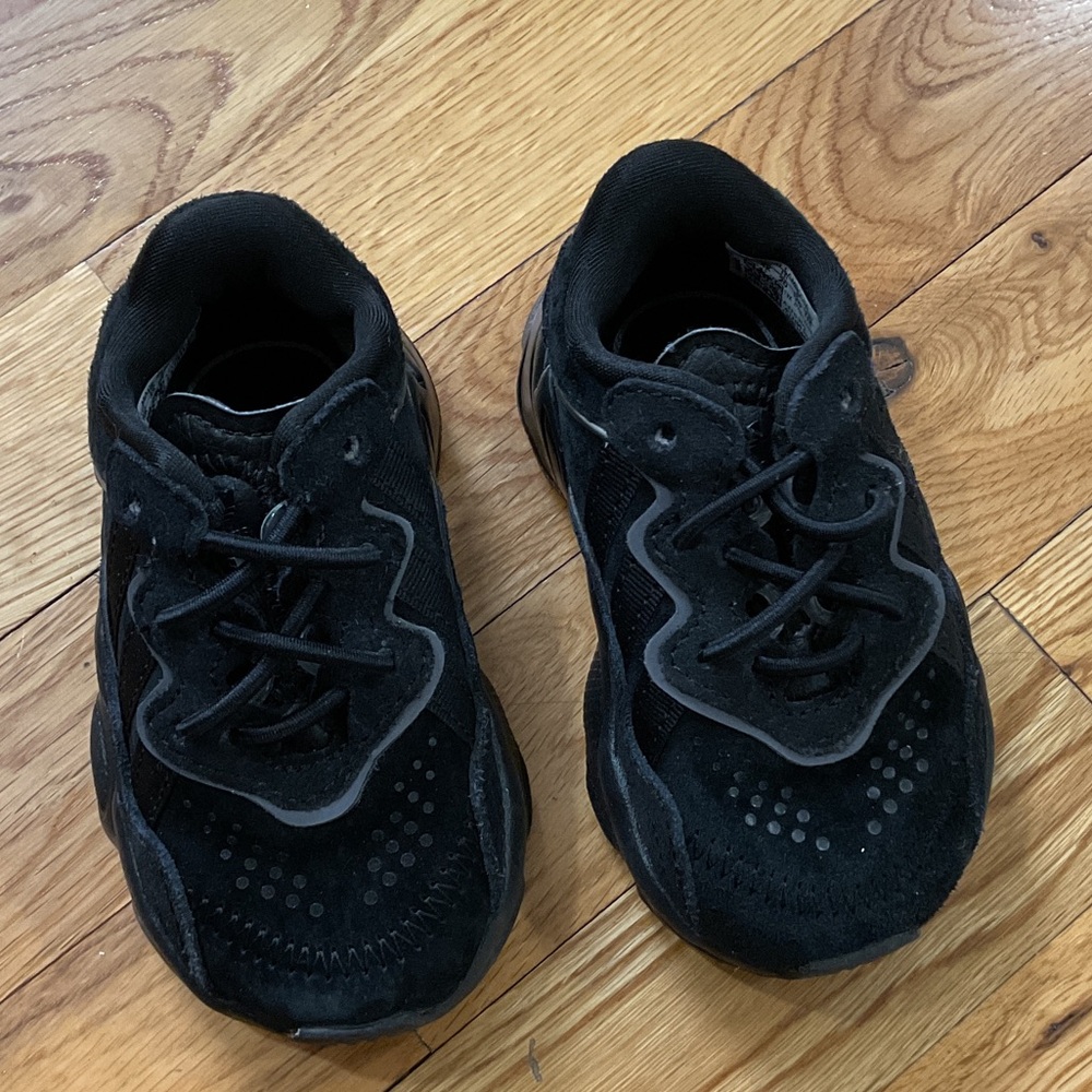 Adidas Black Kids Shoes